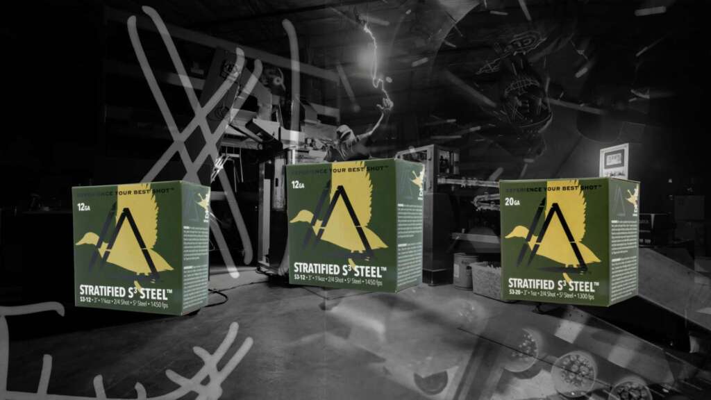 Apex Ammunition Stratified home page hero image